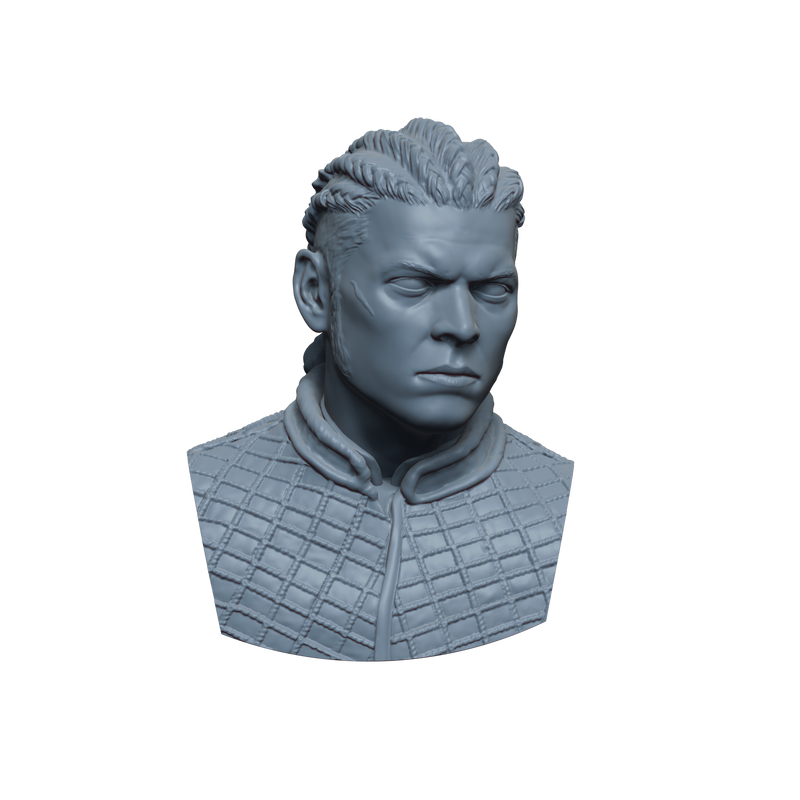 Ivar the Boneless Bust- 3D Print