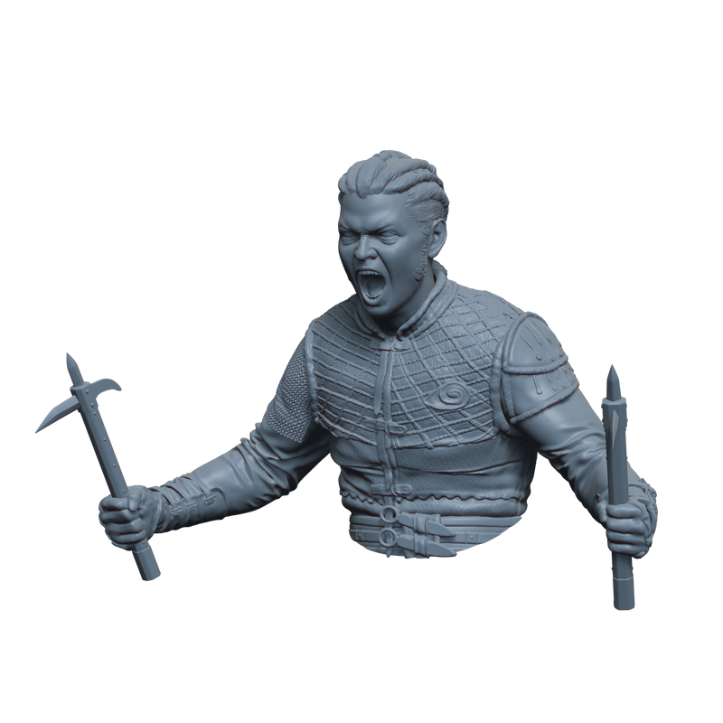 Ivar Bust- 3D Print