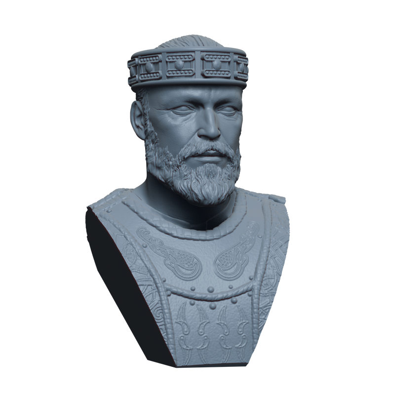 King Harald Bust- 3D Print