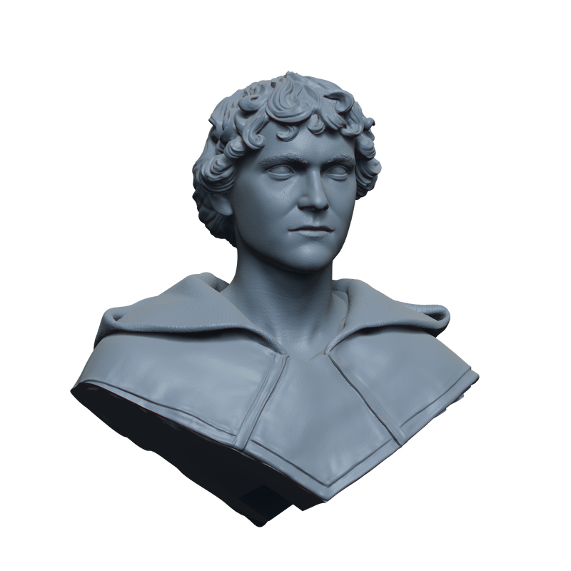 Athelstan the Monk Bust- 3D Print
