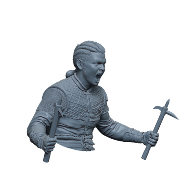 Ivar Bust- 3D Print