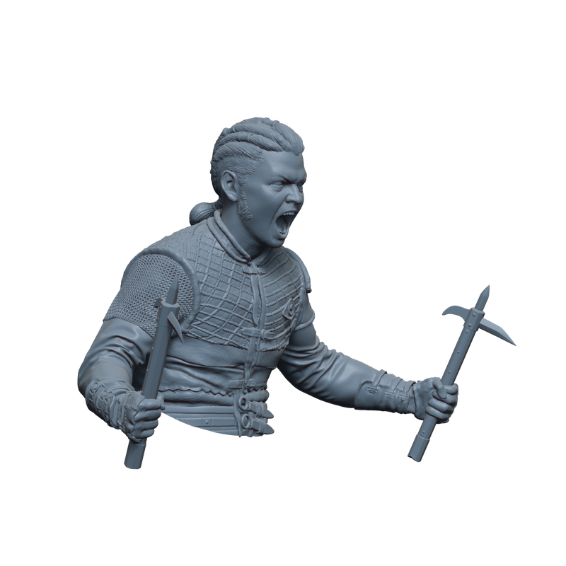 Ivar Bust- 3D Print