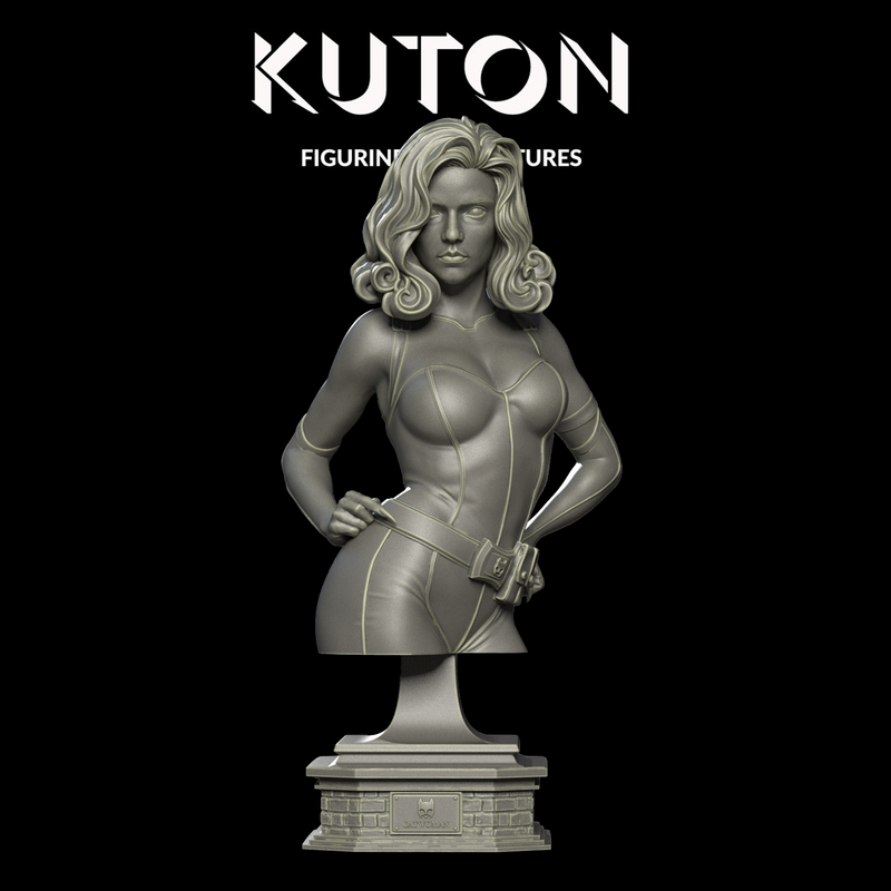 Catwoman Bust - 3D Print