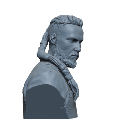 Ubbe Bust- 3D Print