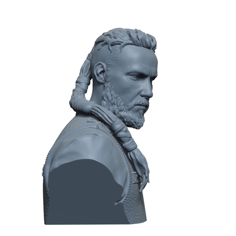 Ubbe Bust- 3D Print