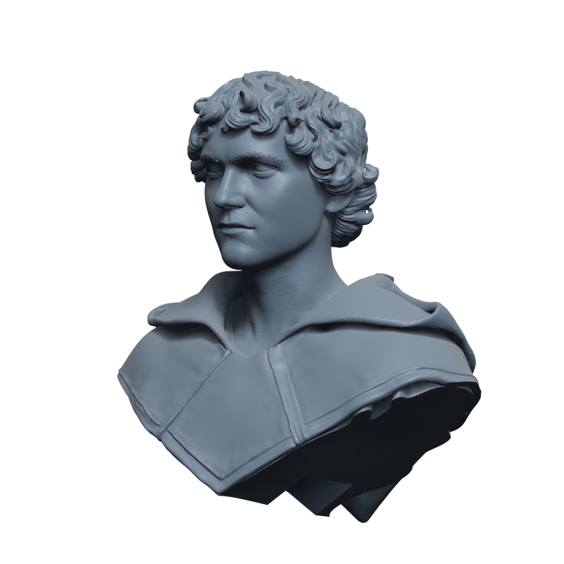 Athelstan the Monk Bust- 3D Print