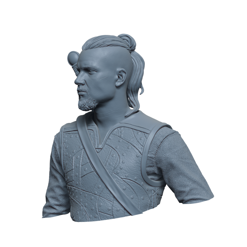 Uhtred Bust- 3D Print