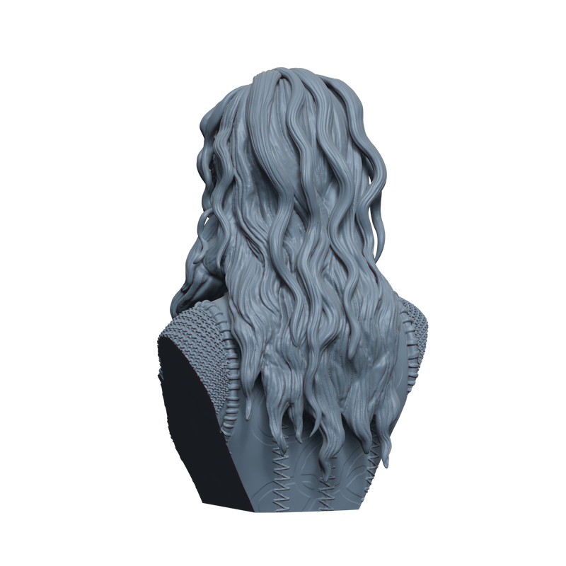 Lagertha Cropped Bust- 3D Print