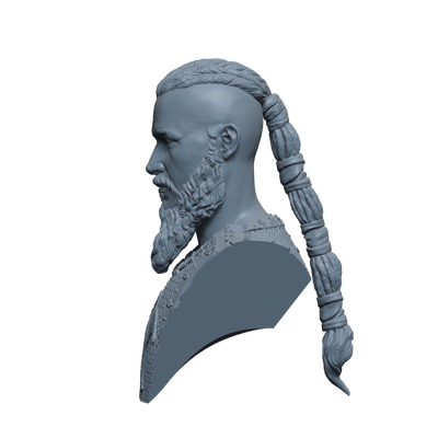 Ragnar Lothbrok Bust- 3D Print