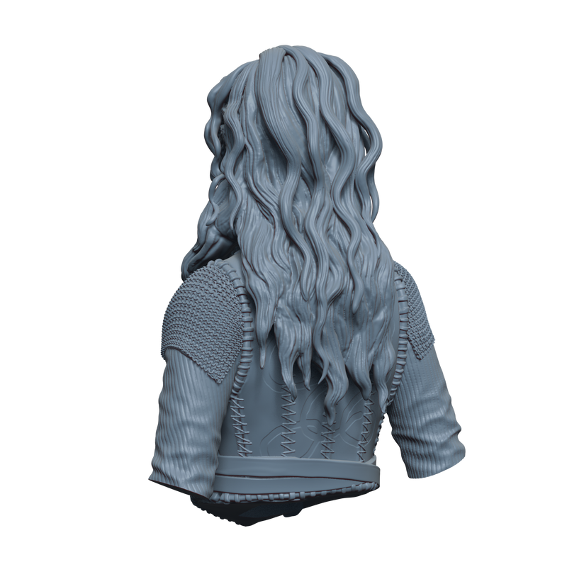 Lagertha Bust- 3D Print