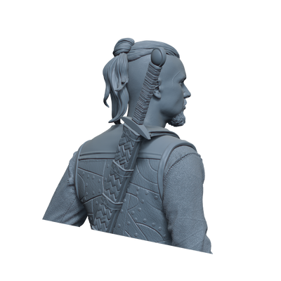 Uhtred Bust- 3D Print