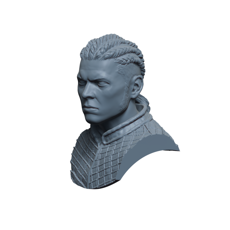 Ivar the Boneless Bust- 3D Print