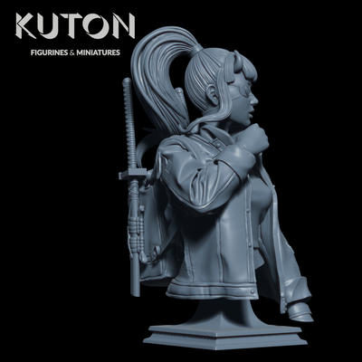 Kukii Bust - 3D Print