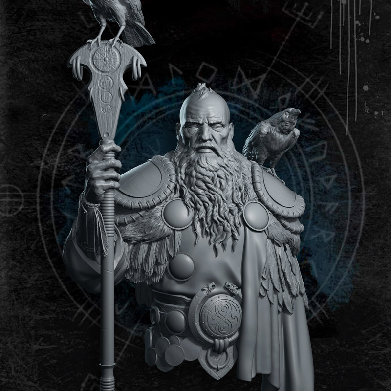 Odin, Allfather - 3D Print