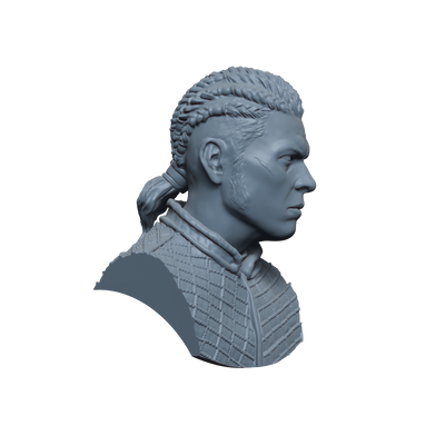 Ivar the Boneless Bust- 3D Print