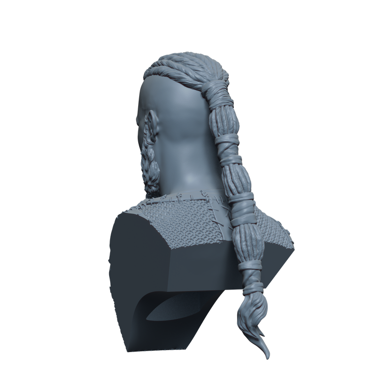 Ragnar Lothbrok Bust- 3D Print