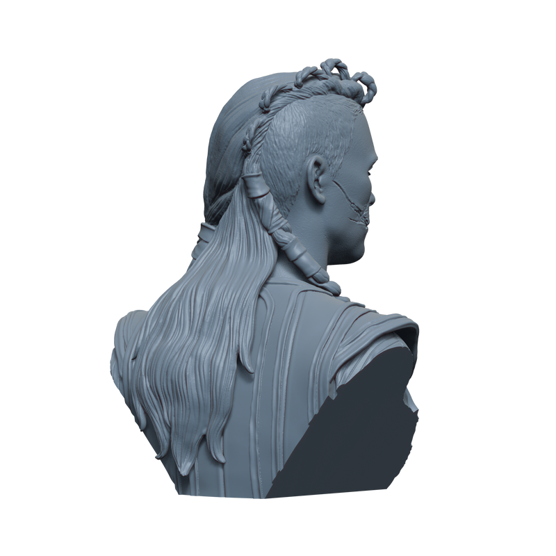 Porunn Bust- 3D Print