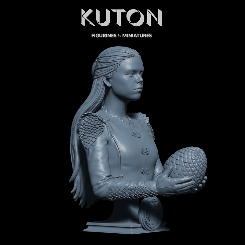 Rhaenyra Bust - 3D Print