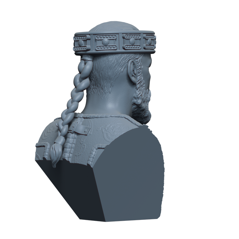 King Harald Bust- 3D Print