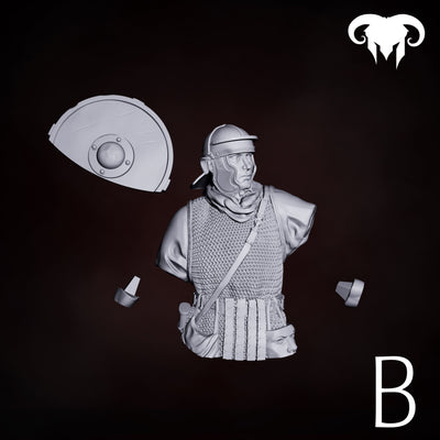 Roman Signifer 1st-2nd C. A.C. "Standard of Honor" Bust - 3D Print