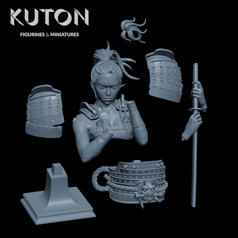 Kinjo Bust - 3D Print