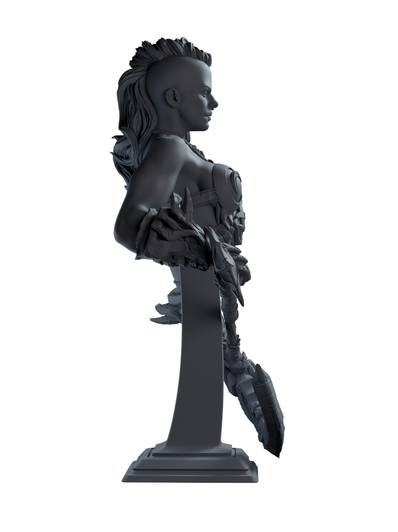 North Winds - Leena Bust - 3D Print