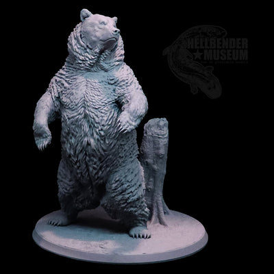 Grizzly Bear - 75mm - 3D Print