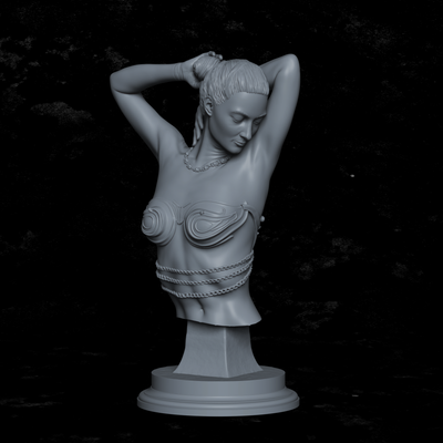 Beatrice, Paladin's Rest Bust - 3D Print