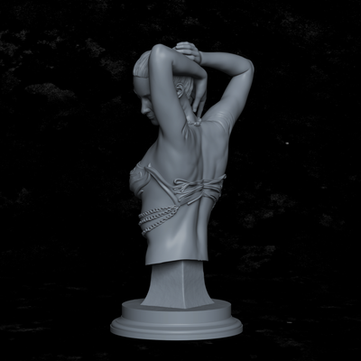 Beatrice, Paladin's Rest Bust - 3D Print