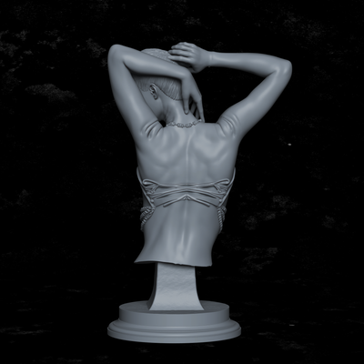 Beatrice, Paladin's Rest Bust - 3D Print