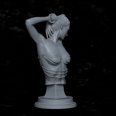 Beatrice, Paladin's Rest Bust - 3D Print