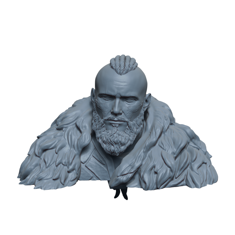 Bjorn Ironside Bust- 3D Print