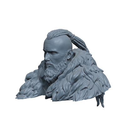 Bjorn Ironside Bust- 3D Print