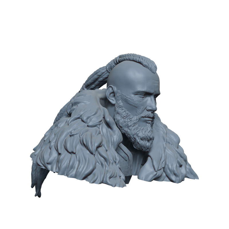 Bjorn Ironside Bust- 3D Print