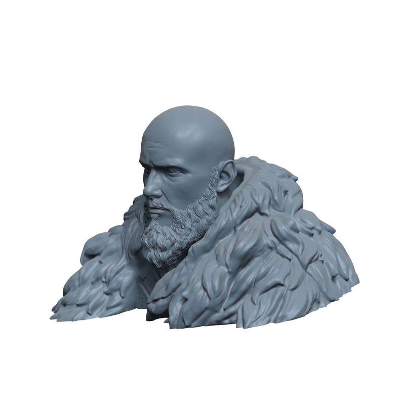 Bjorn Ironside Bust- 3D Print