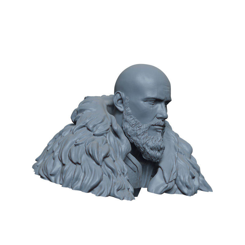 Bjorn Ironside Bust- 3D Print
