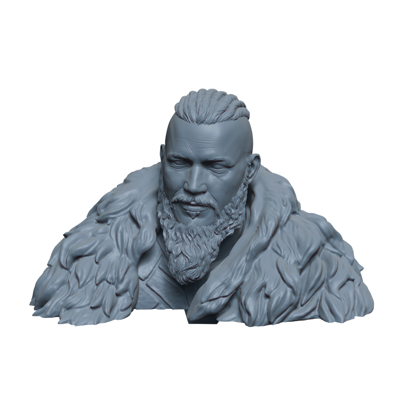 Bjorn Ironside Bust- 3D Print