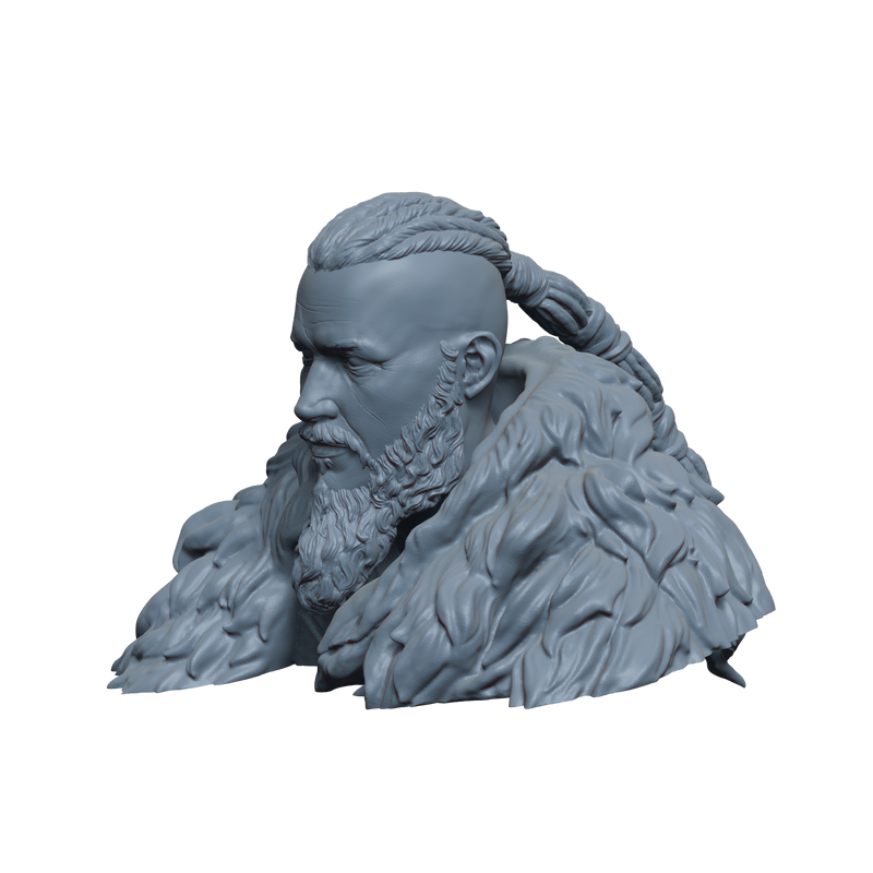 Bjorn Ironside Bust- 3D Print