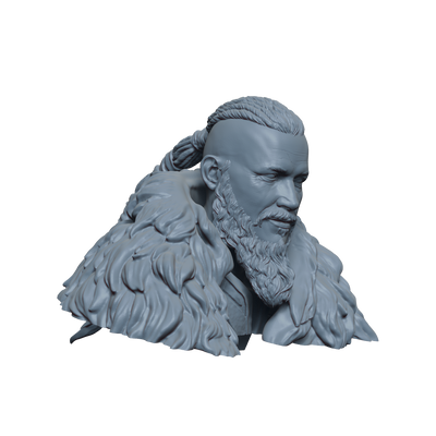 Bjorn Ironside Bust- 3D Print