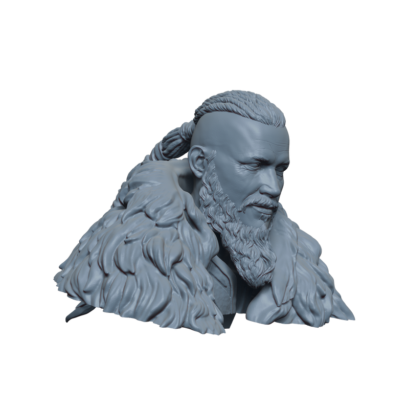 Bjorn Ironside Bust- 3D Print