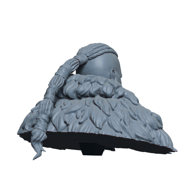Bjorn Ironside Bust- 3D Print
