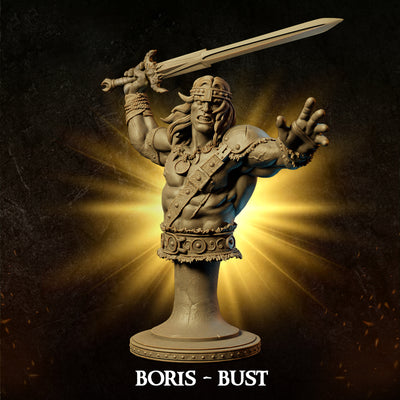 Boris Bust - 3D Print