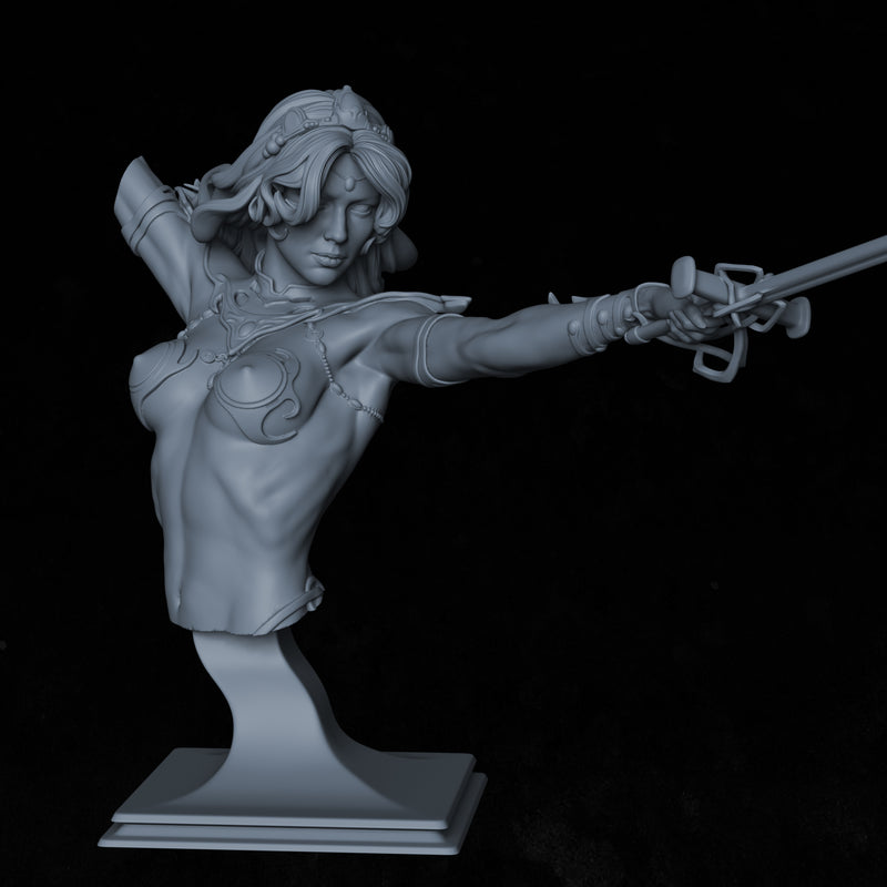 Dejah Thoris Bust - 3D Print