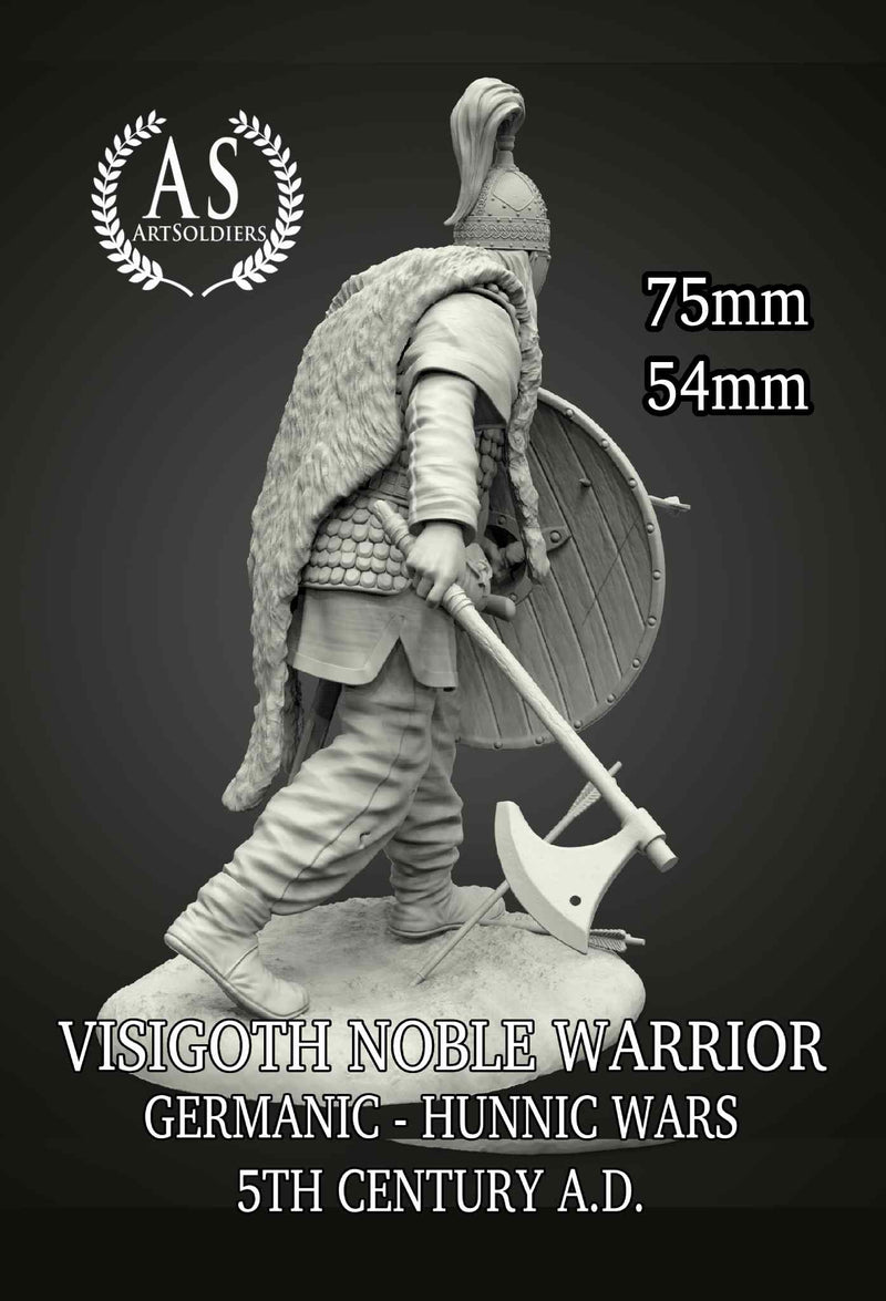 Visigoth Noble Warrior, 5th cent AD  -75mm