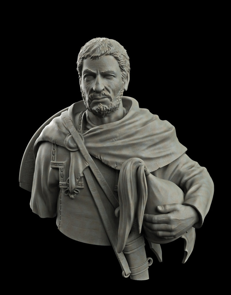 Carthagian Hoplite III century BC - Bust