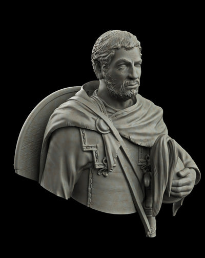 Carthagian Hoplite III century BC - Bust