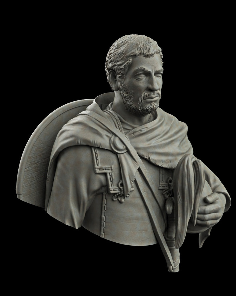 Carthagian Hoplite III century BC - Bust