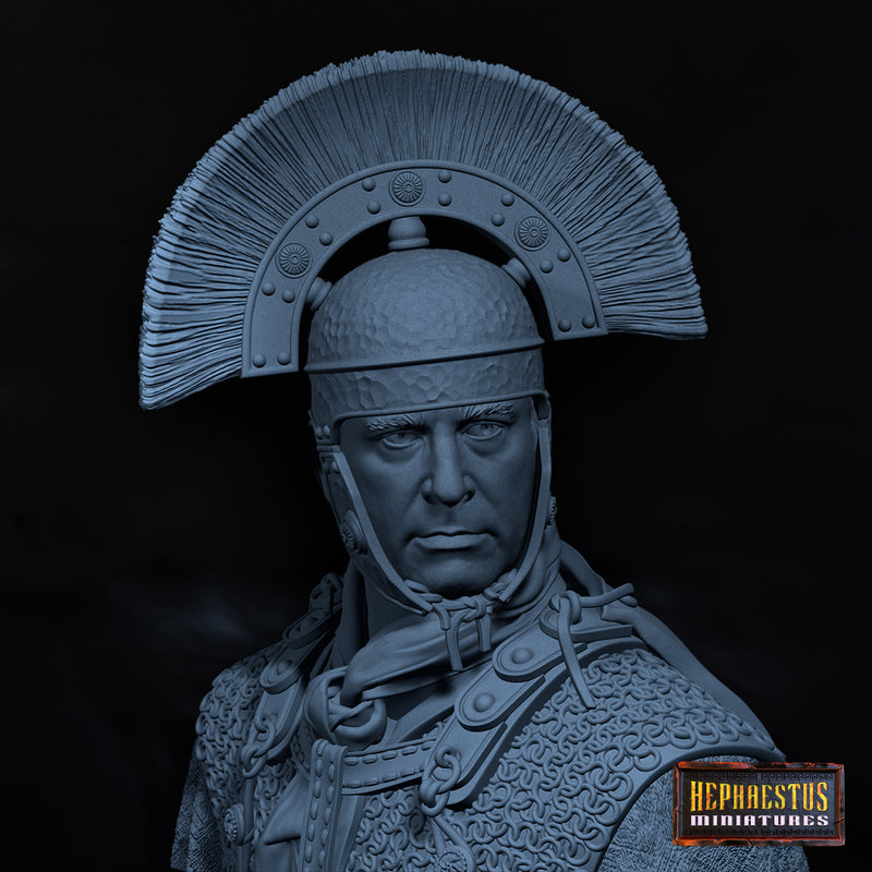 Roman Centurion Shoulder Bust 1/12 - 3D Print