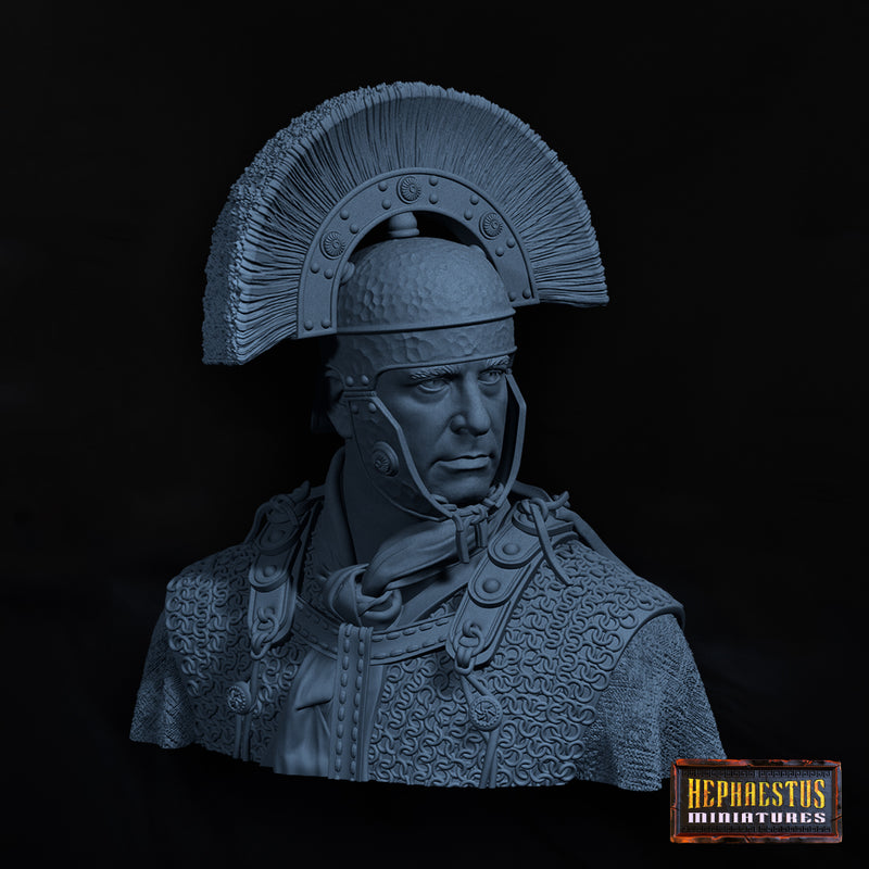 Roman Centurion Shoulder Bust 1/6 - 3D Print