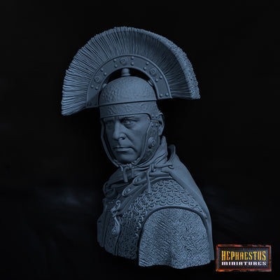 Roman Centurion Shoulder Bust 1/6 - 3D Print